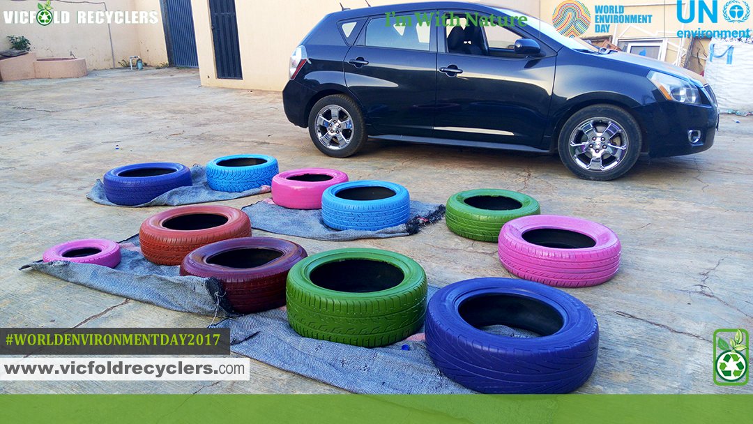vicfoldrecycler's tweet photo. Stage is set for #WorldEnvironmentDay2017 We are celebrating in style #CleanKwaraProject #Staredownpollution #GoGreenStayGreen #Zerowaste https://t.co/v8hXTWj7g6