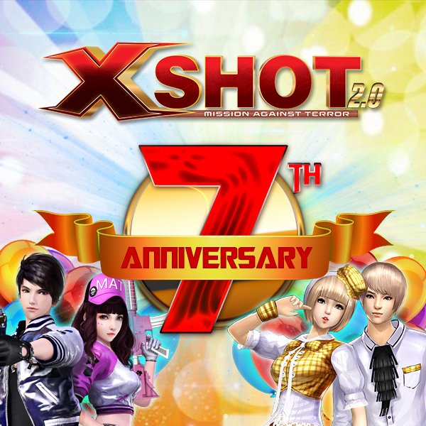 WinnerIndo's tweet image. Spesial ulang tahun XSHOT yg ke-7 tidak hny hadiah di dalam game saja, tp kami mengundang kalian semua utk hadir di acara yg kami siapkan.