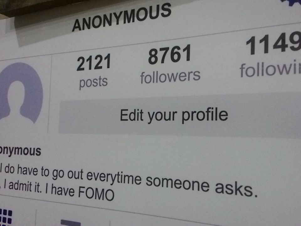 fomo_17's tweet photo. LOGIN TO ENTER 👤
#installationproject #FOMO17
#socialmediaawareness https://t.co/85br2sLH3j