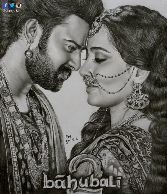 Pencil Sketch Of Prabhas(bahubali) by khatriarts on DeviantArt