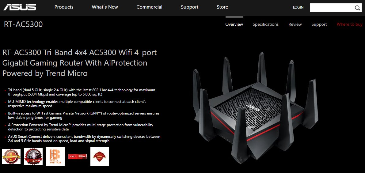 fscheps's tweet photo. If I would dare to buy this @Asus router my wife would kick me out #DesignInMind #BadDesignTaste https://t.co/37Vi69CikR