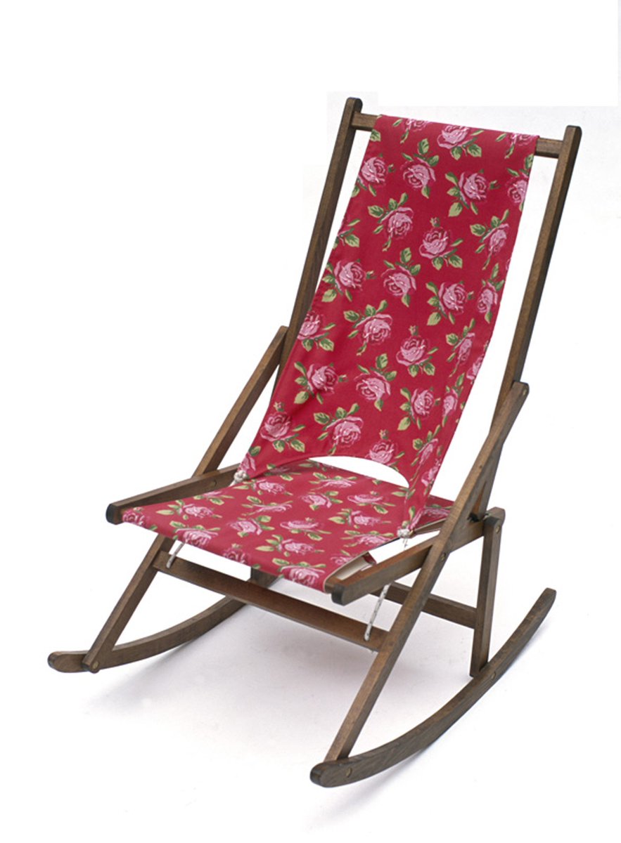 Huge thanks to @Dom_Ayling for including @StudioWawa's Folding Rocking Chair in this gorgeous floral fabric in @TVLifeMag @DailyStarSunday