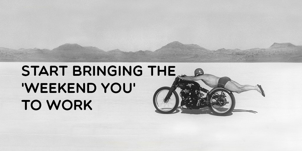 What if Monday didn't mean work mode? Before you say bye to the (cooler) weekend you, read this  #mondaymotivation bit.ly/2s8Dw64
