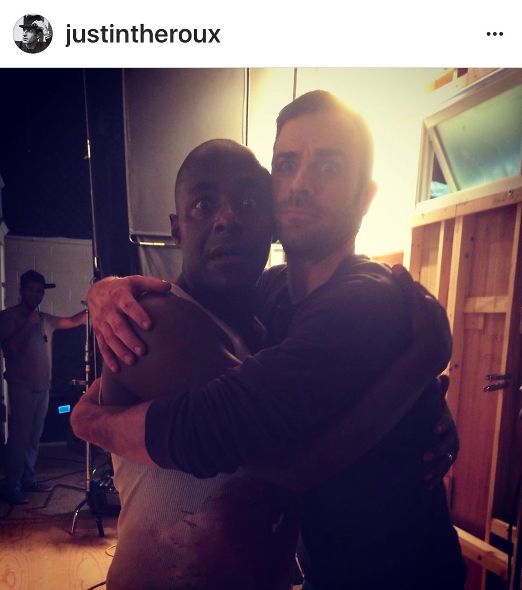kenseysmom's tweet photo. #theleftovers #bts #thefunparts ❤️ https://t.co/NDwGx90FlH