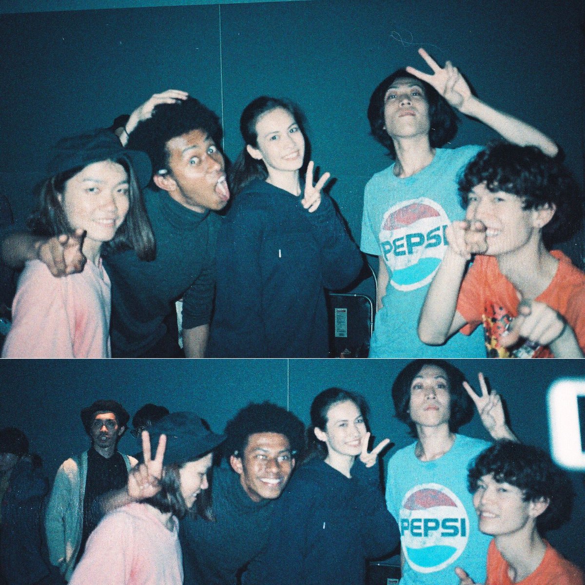 Tempalay 革命前夜 のmvは皆さんチェックしましたか 出演してくれた2人 詳細はテンパレイのインスタ が代官山space Oddのライブに遊びに来てくれた時の写真 ありがとう Tempalay Gap1969records T Co Phvdu8w50q T Co Ooacwkccvn