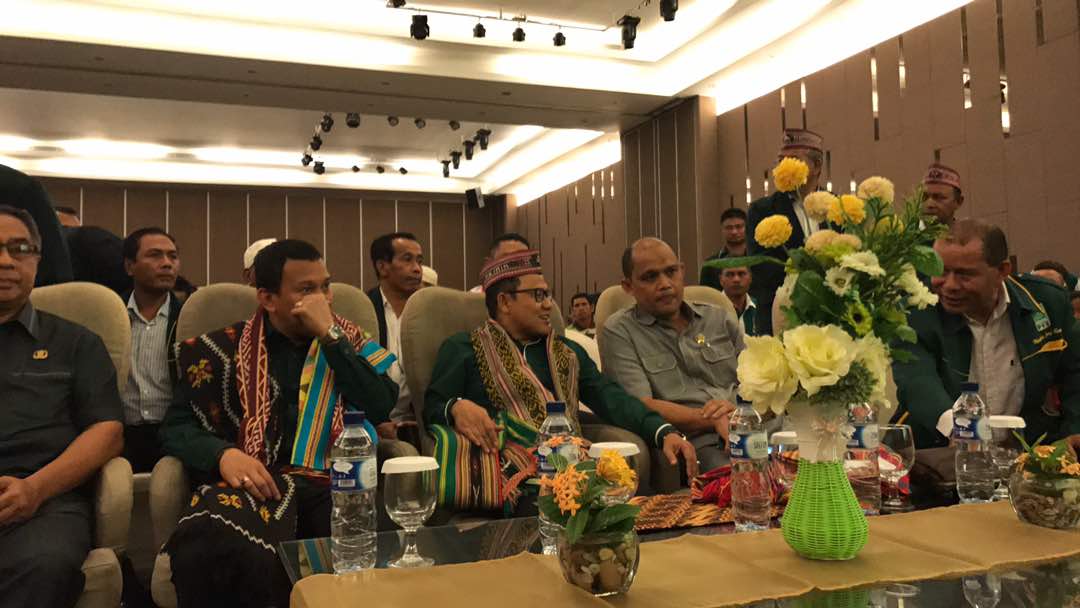 Ketua Umum DPP PKB A Muhaimin Iskandar tadi pagi menghadiri Rapat Pimpinan Wilayah (Rapimwil) VIII DPW PKB NTT di Kupang. #PKBmembelaRakyat