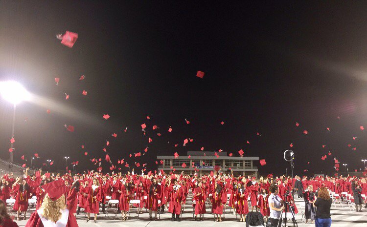 ClearBrookHS's tweet photo. Congratulations CLASS OF 2017! We are so proud! Stay on that Quest Wolverines...you are The Best!!! #weareclearbrook https://t.co/CJASZdpR8F