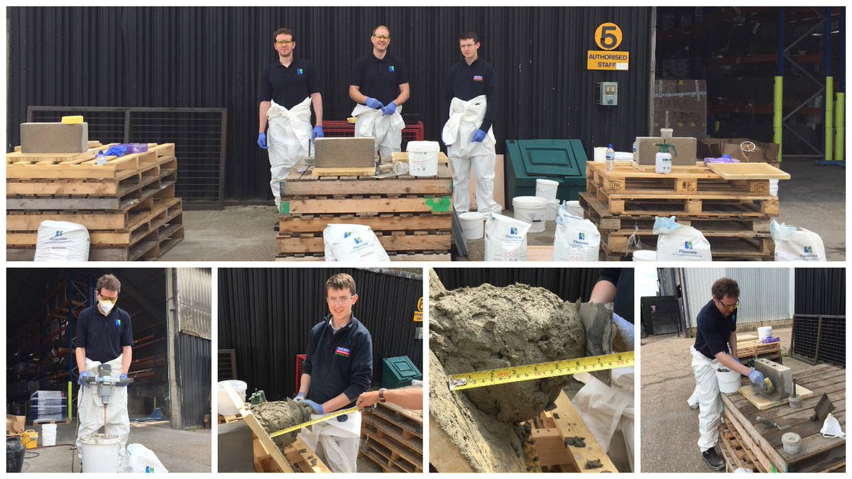 Our new recruit Mohamed and Morgan from  <a href="/SRL_London/">Structural Renovations</a> straight in at the deep end with some in-depth product training #Monomix #841 #851