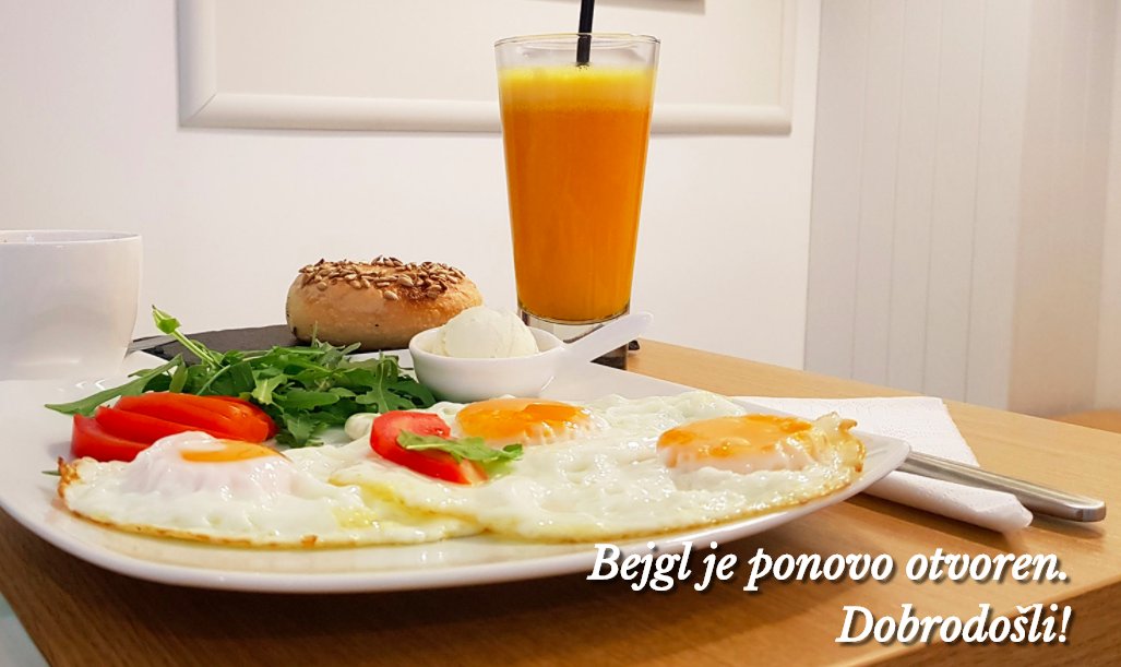 bagelbejgl's tweet photo. Bagel Бејгл is back! Come visit us at Kneza Danila 39 #Belgrade for the most delicious breakfast to start the week ♥ https://t.co/Ei80Fc3G3a