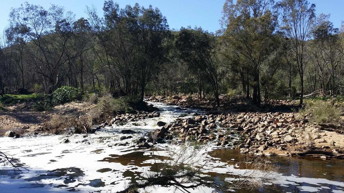 griddles83's tweet photo. Syd's Rapids walk at #Walyunga national park (featuring "Dragon Rock!") https://t.co/WmfxBli9K9