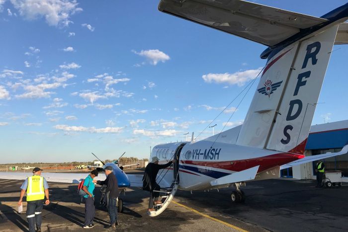 beyondblue's tweet photo. The @RoyalFlyingDoc – making life 'a hell of a lot easier' for people with mental health issues in rural areas: https://t.co/KaTszSz3AS https://t.co/YAzSxydxMV