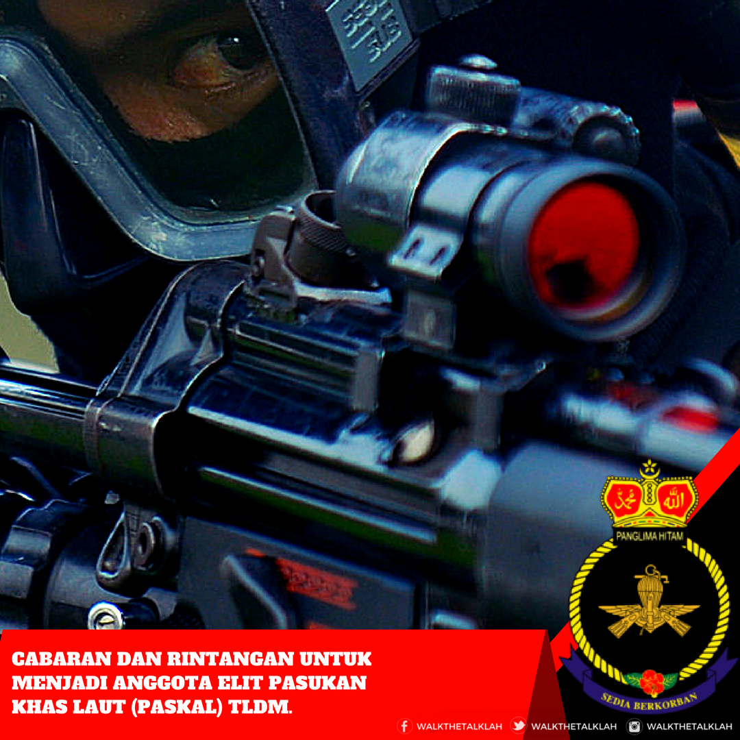 WalkTheTalkLah's tweet photo. Cabaran Dan Rintangan Untuk Menjadi Anggota Elit Pasukan Khas Laut (PASKAL) TLDM.
https://t.co/sZEnP5uJ3M

#WalkTheTalkLah https://t.co/3pJOAvm78P