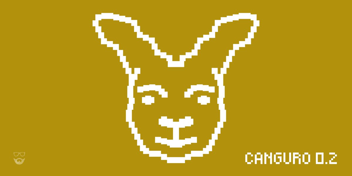 #canguro #zeropuntodue #GraphicDesign #design #DanieleAlbanoDesign #anni80 #pixel #pixelart