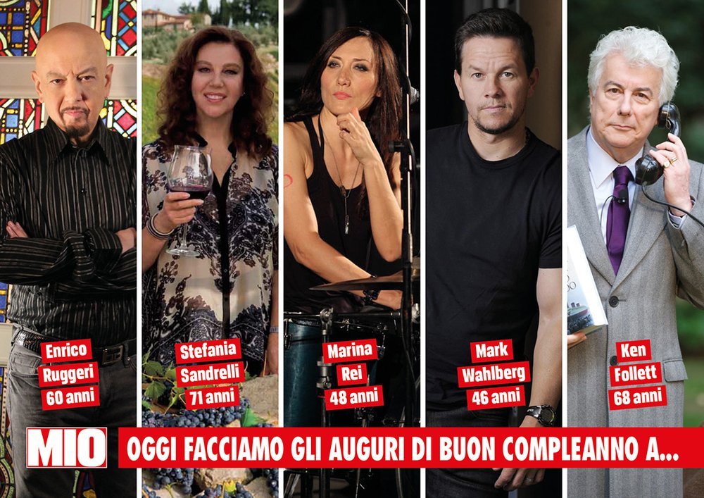 seenmax77's tweet photo. #auguri #compleanno #buoncompleanno #EnricoRuggeri #StefaniaSandrelli #MarinaRei #MarkWahlberg #KenF - 5 GIUGNO - BUON COMPLEANNO A: https://t.co/bmcbAcgMMa