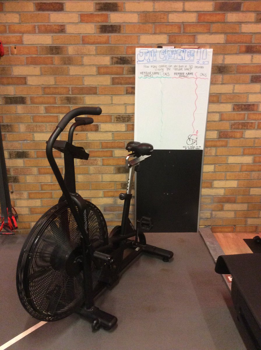June's Challenge is to see how many calories you can burn on the assault bike in 30 seconds! 
Find a team member if you fancy having a go 💪