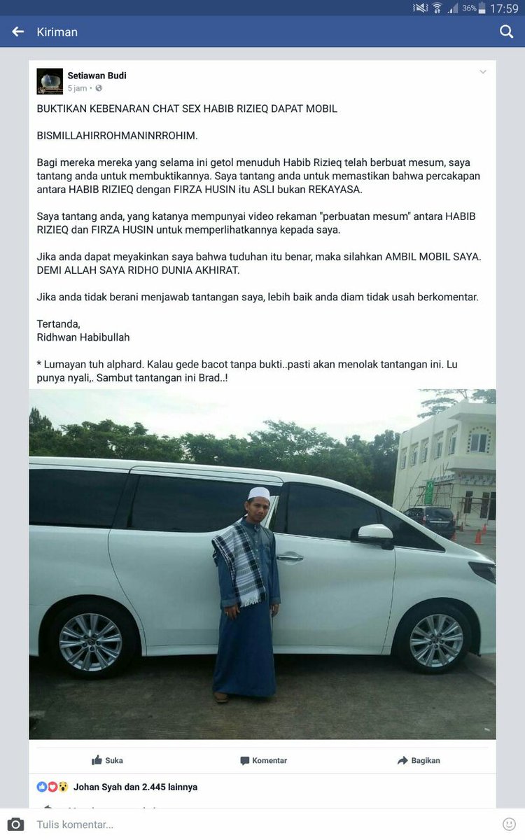 <a href="/rigenz123/">My Cozy Corner</a> <a href="/eliya_mkom/">Eliya</a> <a href="/Gemacan70/">.#2019PrabowoSandi 🇮🇩 .#MCA .#ℑℜ</a> <a href="/TerorisSocmed/">Teroris Social Media</a> @EVALockheart @Ale00008 <a href="/Portal_MCA/">MCA NEWS 🔵</a> <a href="/republikaonline/">Republika.co.id</a> Itulah sebabnya sayembara berhadiah Alphard , Fortuner dll 
Tidak pernah ada PEMENANGNYA !
Karena ini FITNAH yg terencana dan sistematis