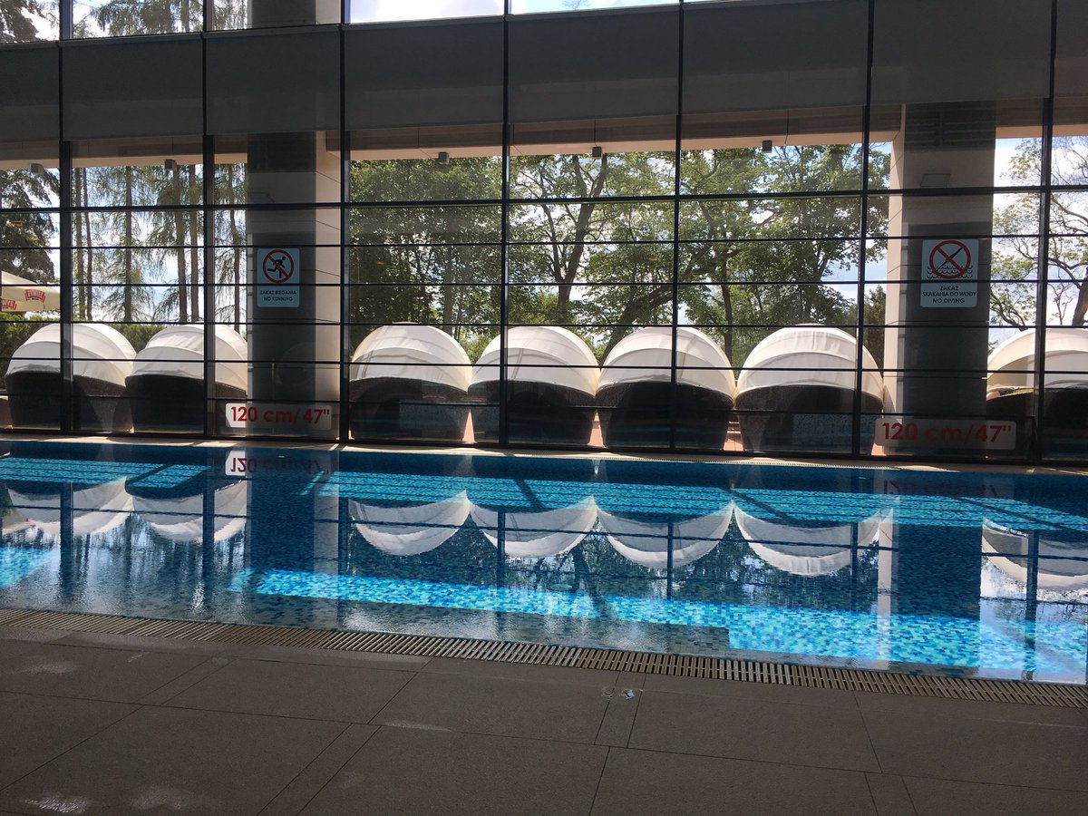 doc2dwb's tweet photo. Don't speak until tomorrow, so I'm enjoying a day at the pool and the sauna - Warsaw Poland https://t.co/gQMwFHPRKj