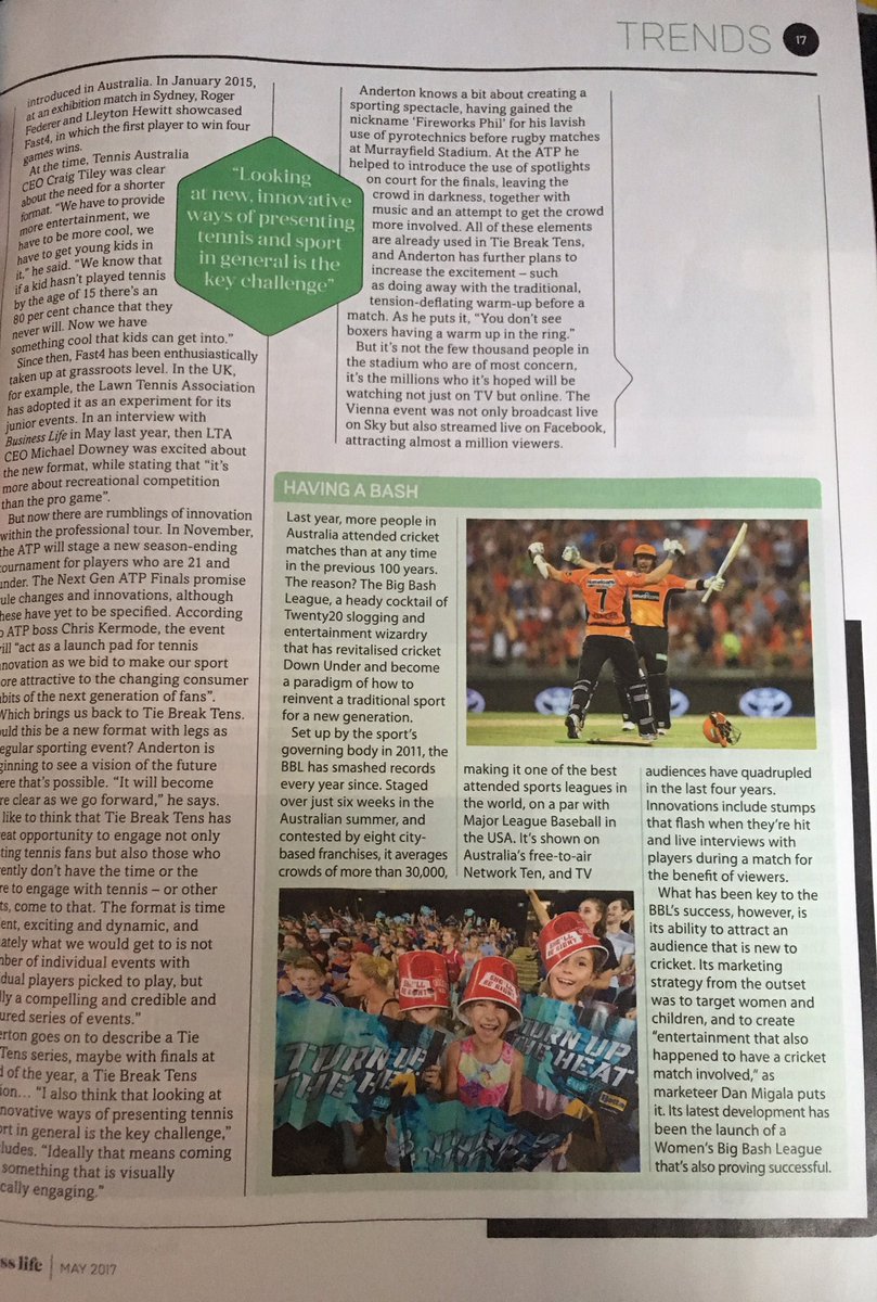 knessling24's tweet photo. On the way home from honeymoon, was reading @British_Airways biz magazine &amp; saw feature on @DanMigala &amp; @BBL_MaSter! Awesome @GoTeamPCG https://t.co/21VFnHVl8H