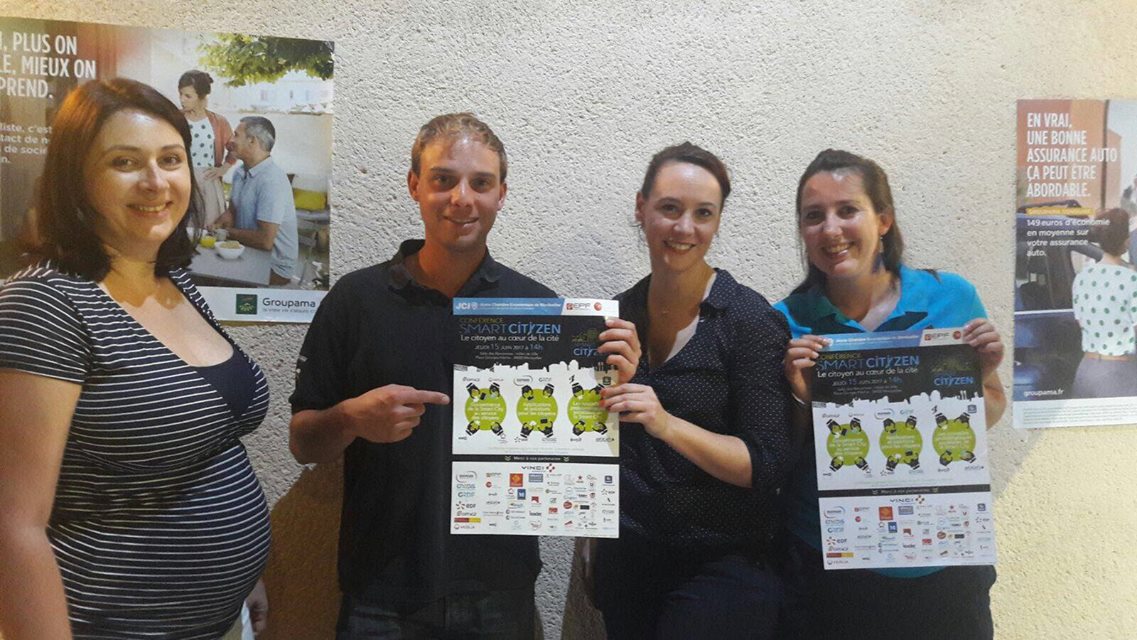 JCE_Montpellier's tweet photo. #WorldEnvironmentDay Les Jeunes agriculteurs de l'Hérault, partenaires de la  #ConventionNationale @JCE_France Un grand Merci 😀!! #SmartCity https://t.co/ilZh77F0If