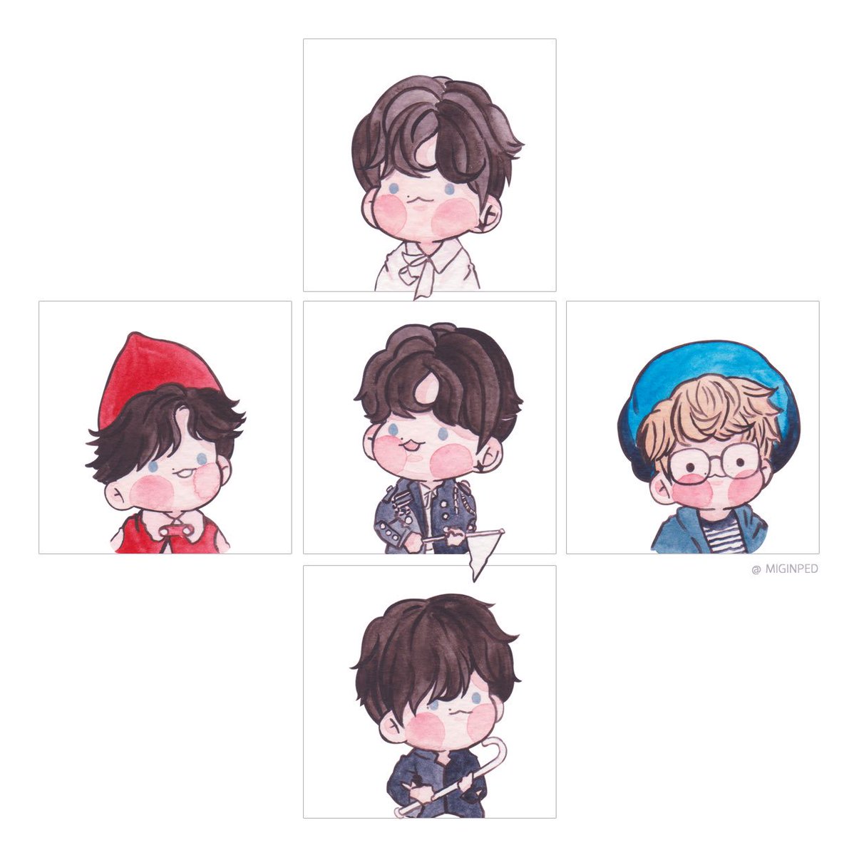 miginped's tweet photo. แวบมาวาดซักหน่อย ช่วงนี้รูปน่ารักเยอะแยะเลย 'ㅅ' #baekhyun https://t.co/g3Dk87P6kL