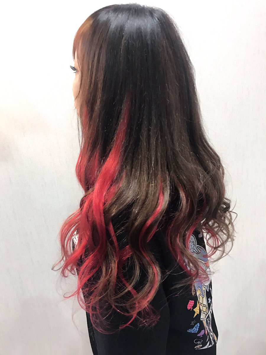 赤メッシュ 赤メッシュ