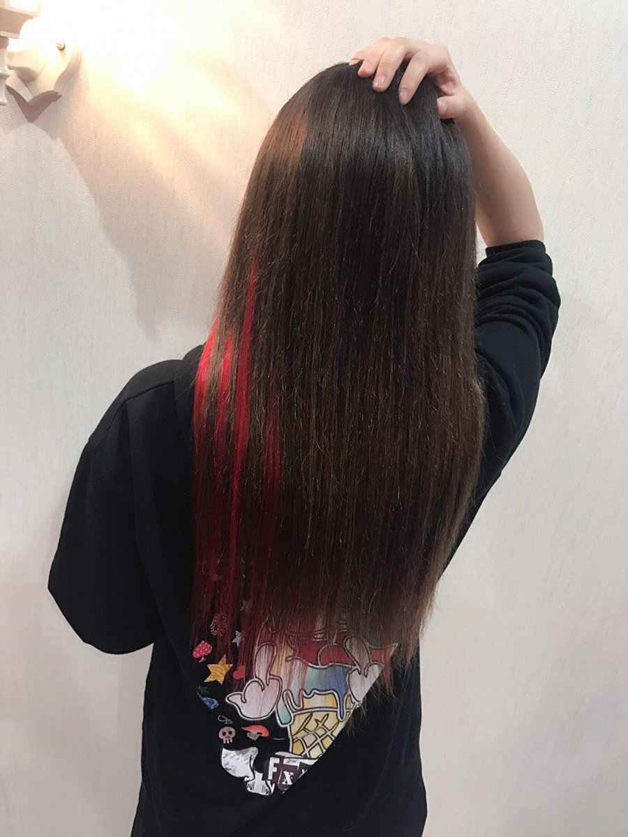 赤メッシュ 赤メッシュ