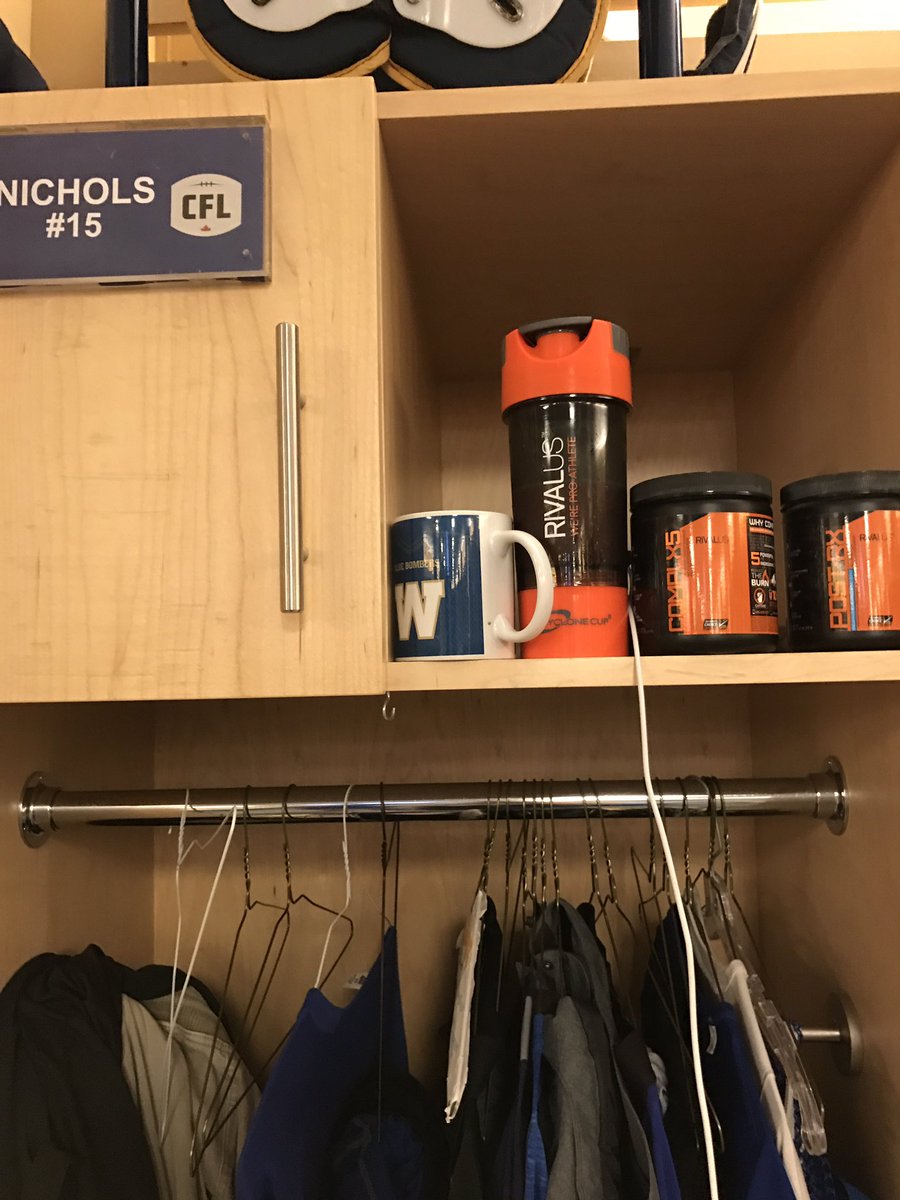 MattNichols16's tweet photo. A week into Training Camp, staying at peak performance with my #Complx5 and #PostRX @RIVALUS #TrustedByPros https://t.co/cBCbKcNlzJ