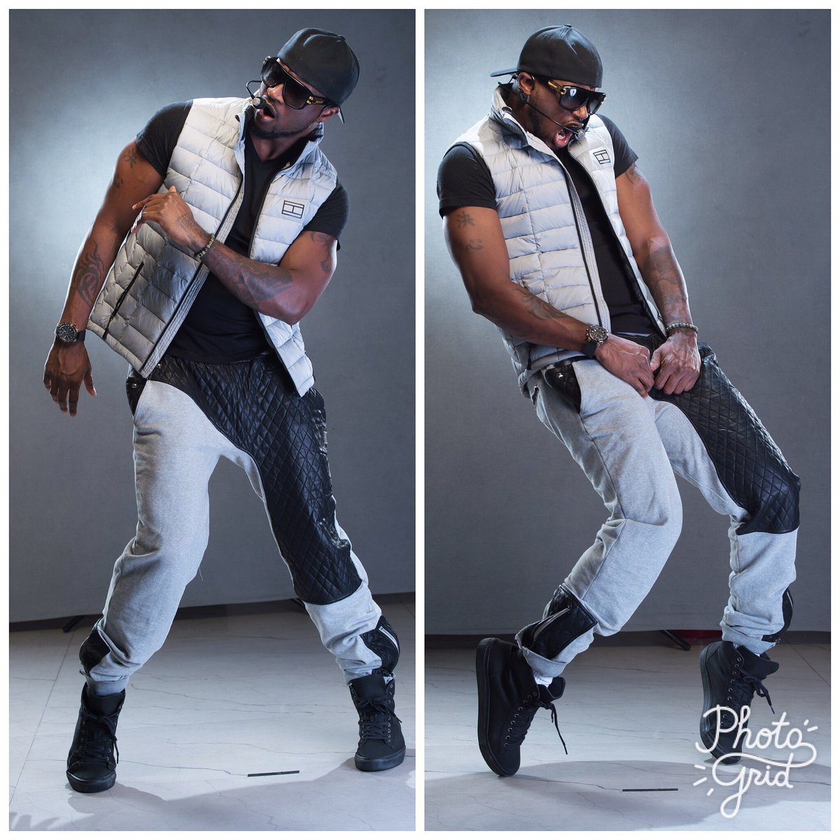 PeterPsquare's tweet photo. What a joy it is to Sing and Dance at the same time!😊👍🏾🎤🕺🏽 💨💨💨#KoolestDude #DanceIsLife🕺🏽 #singingIsLife🎤 #KoolestDude https://t.co/zmFQJxD9bA
