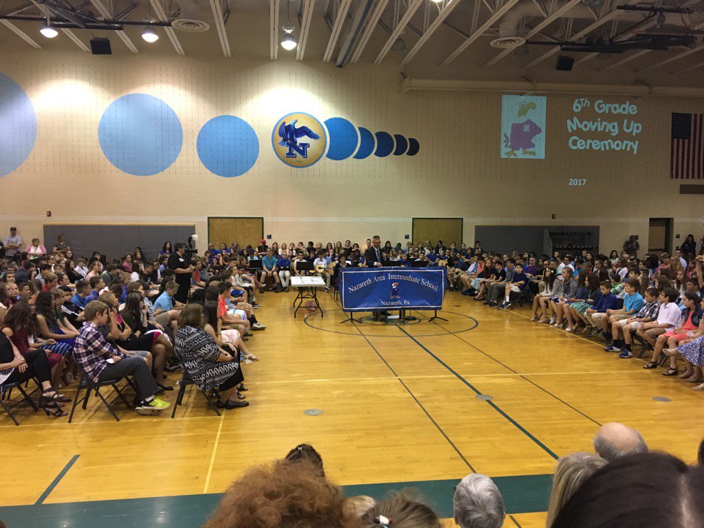 6th Grade Moving Up Ceremony. Congrats Pearson!