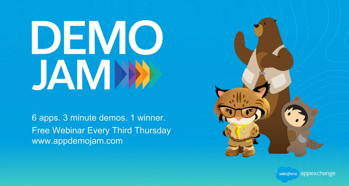 Demo Jams for the sales team, Partner Volunteer Days, interactive eBooks, and more! Check out our new AMP offerings: sforce.co/2rD3RXr
