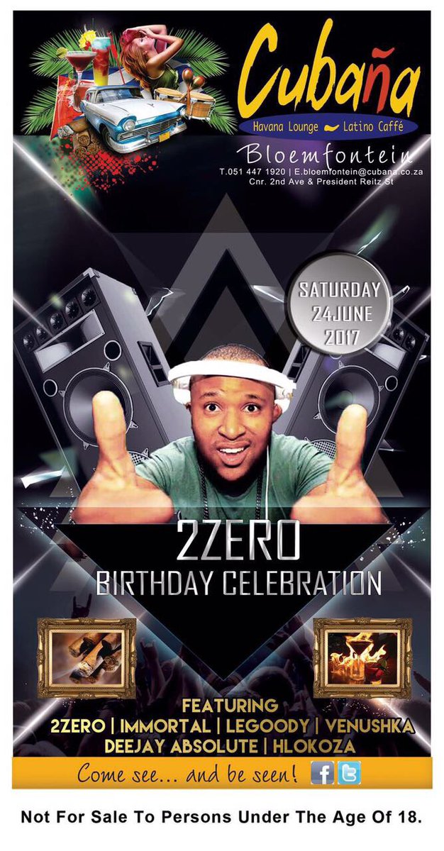 DJ2ZERO's tweet image. @Cubana_BFN - 24 June