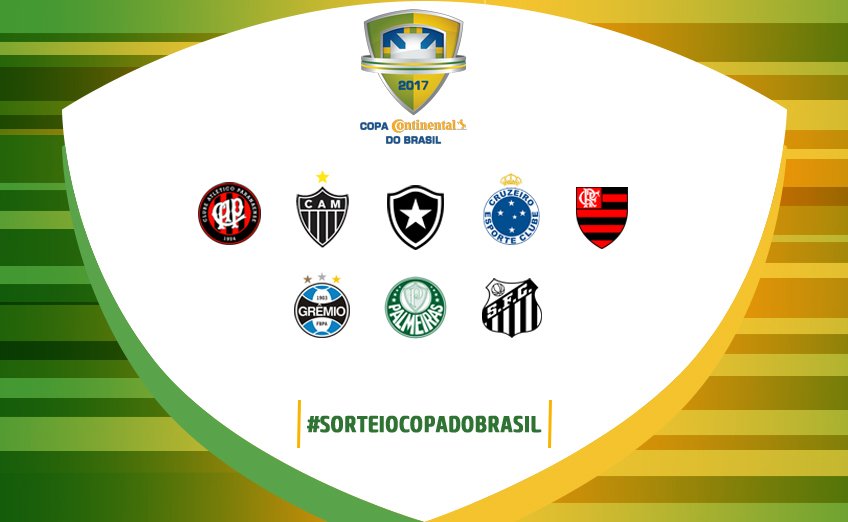 Daqui a pouco tem #SorteioCopadoBrasil! 8 times ainda lutam pelo título da competição. Qual duelo não pode faltar? @CopadoBrasil
