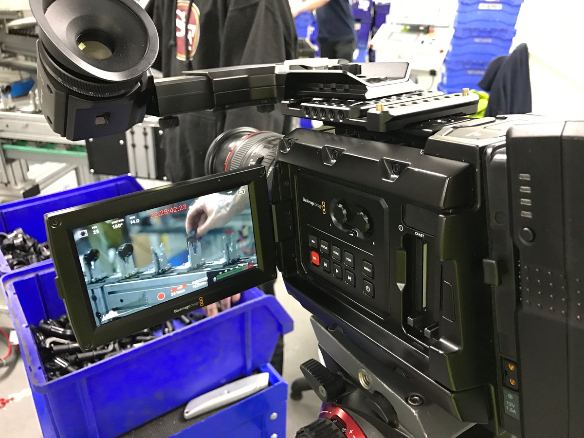 Hydralectric's tweet image. Today we're filming production for @TOSawards! 🎥 Looking forward to seeing it on the awards night in the Excellence in Industry category!