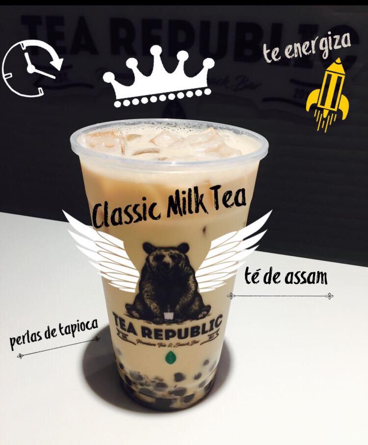 teaRepubliccol's tweet photo. Comienza la semana con energía!! Ven y prueba un #classicmilktea con #perlasdetapioca Delicioso y natural #bubbletea https://t.co/7i0dTouavE
