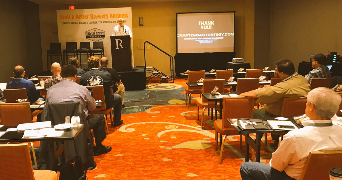BradWindecker's tweet photo. Kicking off the @brewdistill Brewery Business Conference in Asheville NC - starting off w/ insight from @samholloway_pdx #CraftBeer https://t.co/7XyxjT5zrT