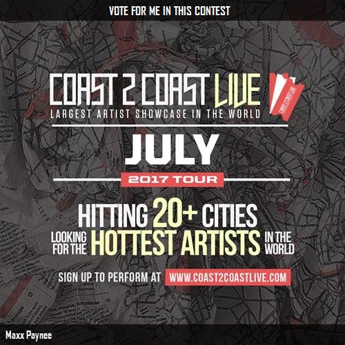 MacMane2's tweet photo. Just voted for Maxx Paynee to perform at #Nashville Edition 7/23/17! https://t.co/IV5jrc4B6O #Coast2Coast https://t.co/YIrJ8puSwo
