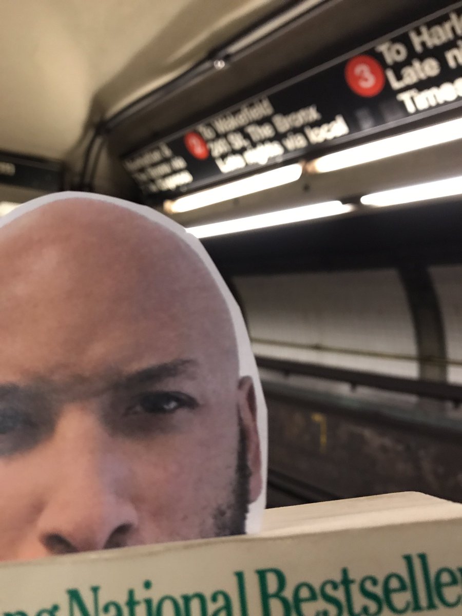 bellakosal's tweet photo. On the way to Wall Street for my first day of work. #flatCarl is upset about the train delays too. #MAIP2017 https://t.co/RUXY0uI6tR