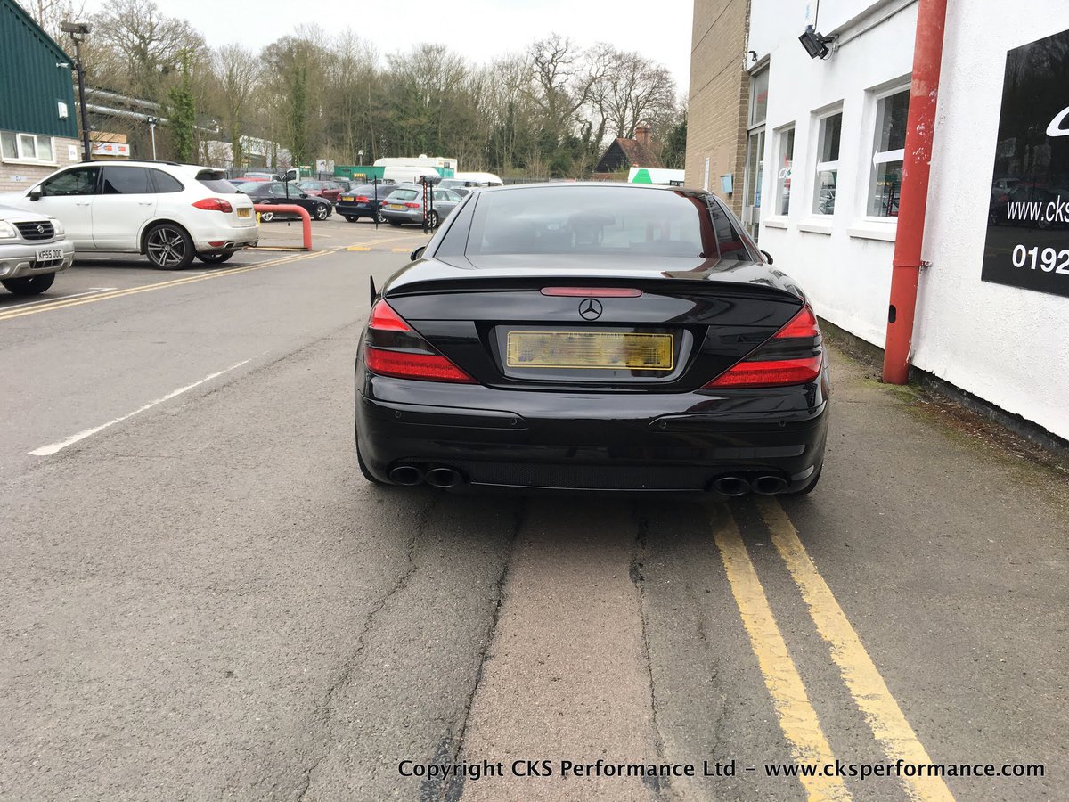 cksperformance's tweet photo. Transformed the performance on this AMG SL55 with our Stage 1 Performance Package, #XPipe, #SportAirFilters, #BootSpoiler #LED lighting https://t.co/MstTxZuJDp