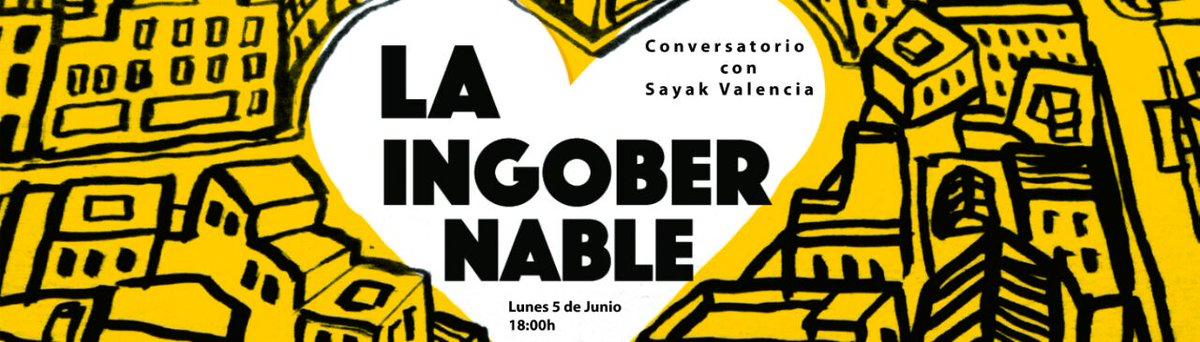 SusiQiuMad's tweet photo. Recuerda, hoy charla con Sayak Valencia en @CS_Ingobernable 18hs sobre #Narcopolitica #Necropoder en México https://t.co/gjc4GZpq6j