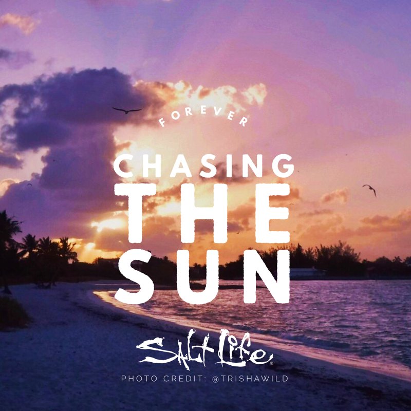 RealSaltLife's tweet photo. Forever Chasing The Sun 😎  📷: @TrishaWild

#SaltLife https://t.co/2TQxk8qUDE
