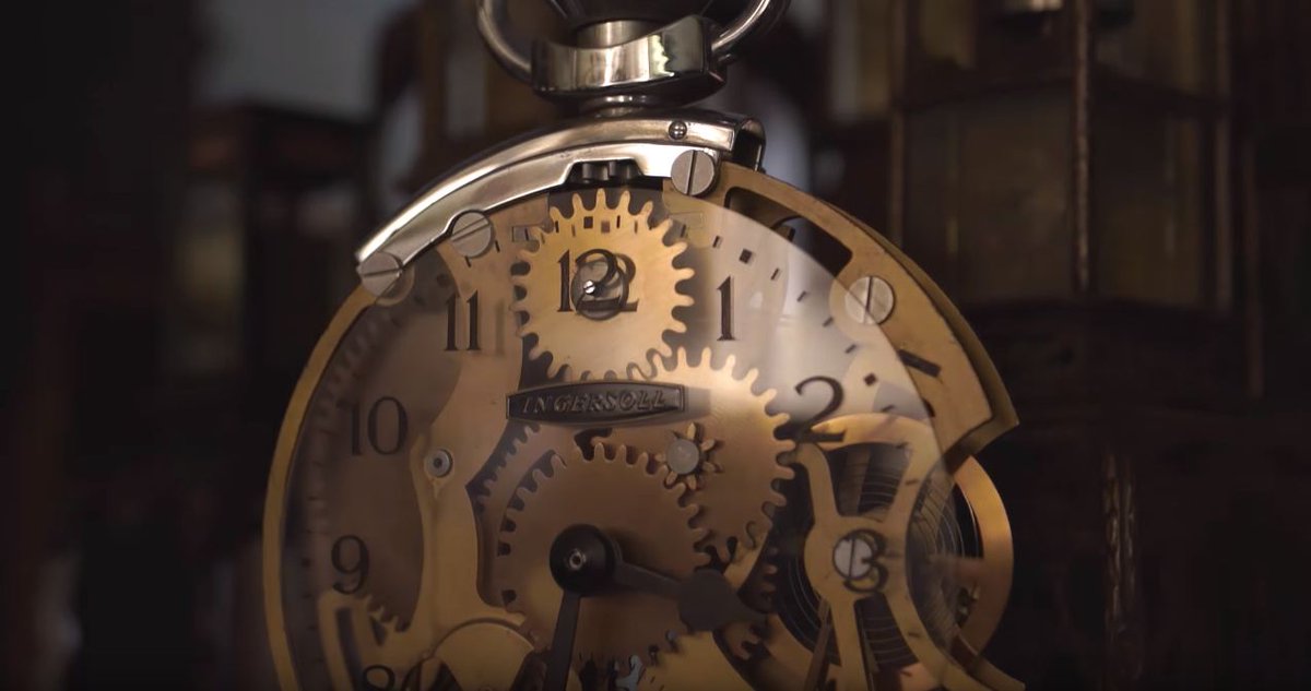 This Curator’s corner video gets a handle on horology and looks at a magnificent 1670s ‘wandering hour’ night clock youtube.com/watch?v=Nwp-C7…