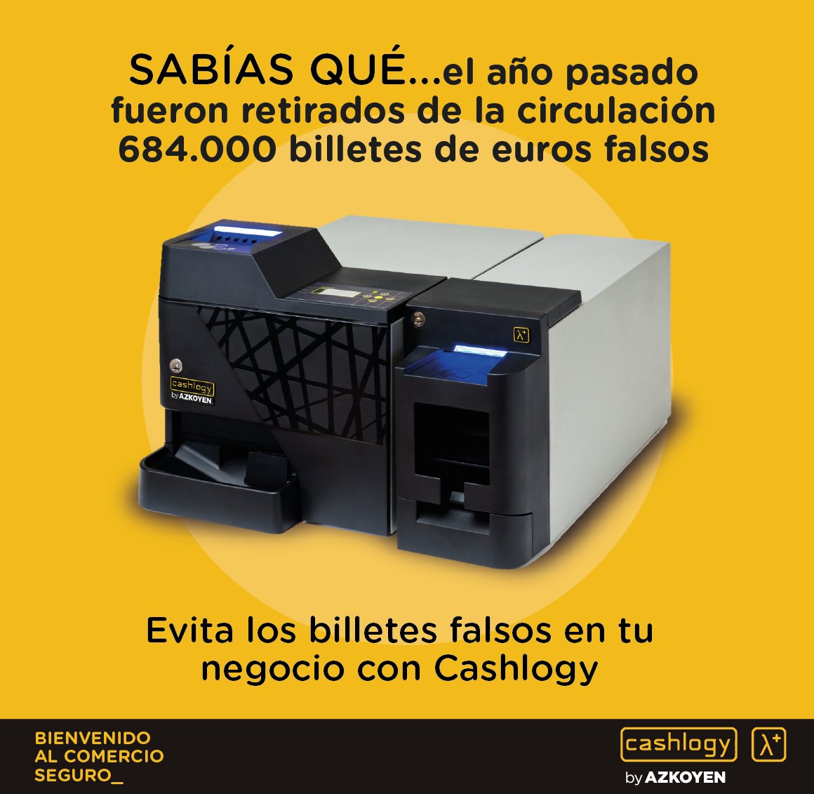 Protégete del #DineroFalso, puede afectar a la estabilidad de tu negocio. 💸 #Cashlogy