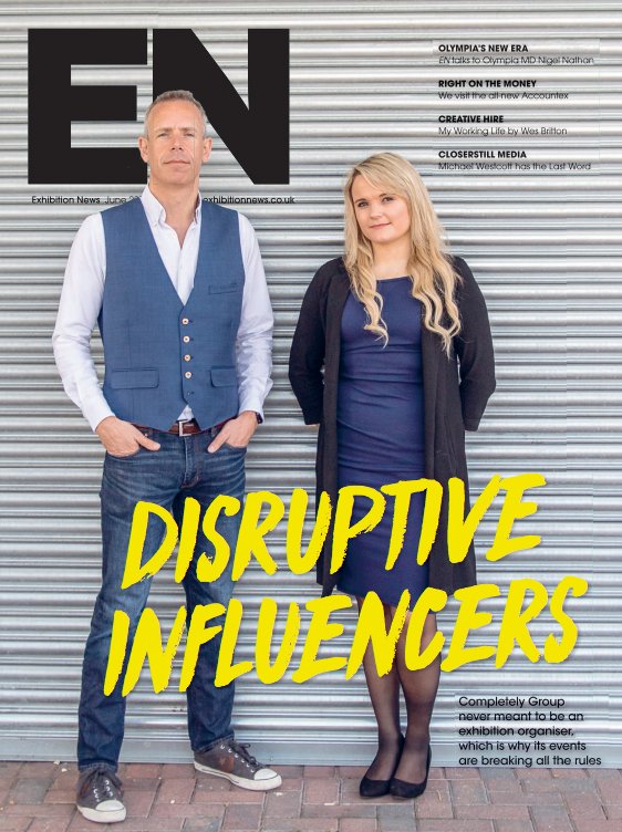 Dont't miss our cover story with <a href="/DomMillar/">Dom Millar</a> in this month's <a href="/ExhibitionNews/">Exhibition News</a> #CRMP #eventprofs #property