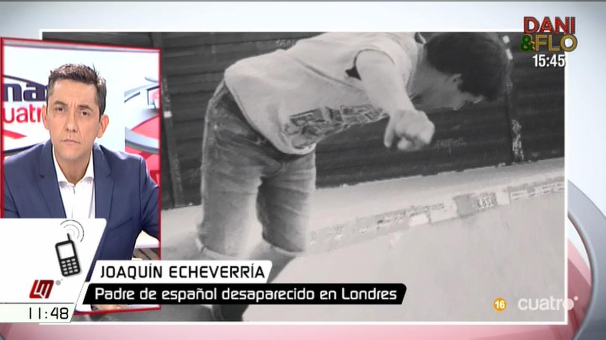 mananascuatro's tweet photo. En DIRECTO con el padre de Ignacio Echeverría padre del español desaparecido en el atentado de Londres #AlertaLondresM4 https://t.co/rBtvhI60qW