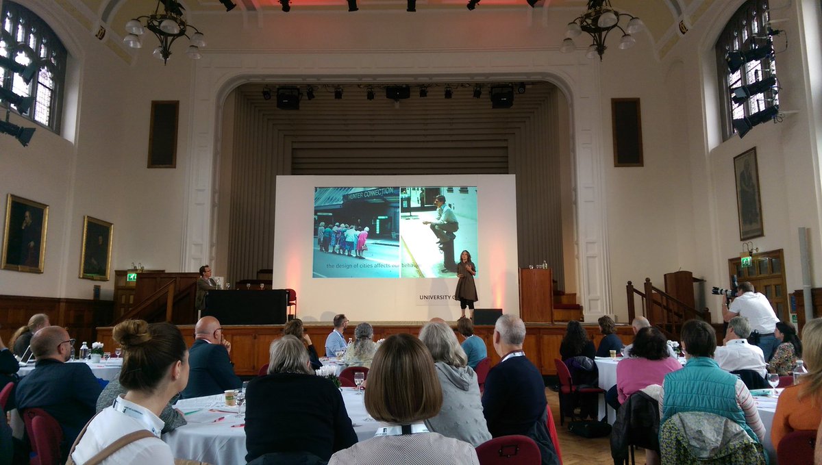 Allison Dutoit of <a href="/gehlarchitects/">jan gehl</a> on life between buildings <a href="/UoLSSI/">Leeds Social Sciences Institute</a> conference. How will Leeds carry forward these ideas? Reclaim streets?