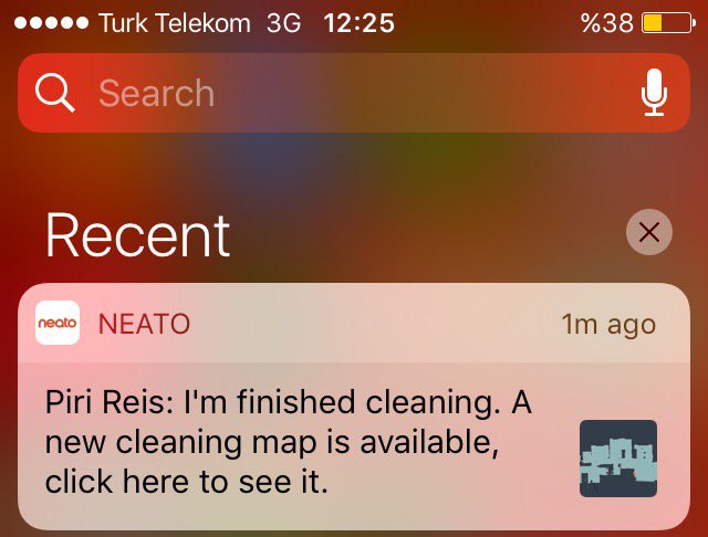En sevdiğim notification