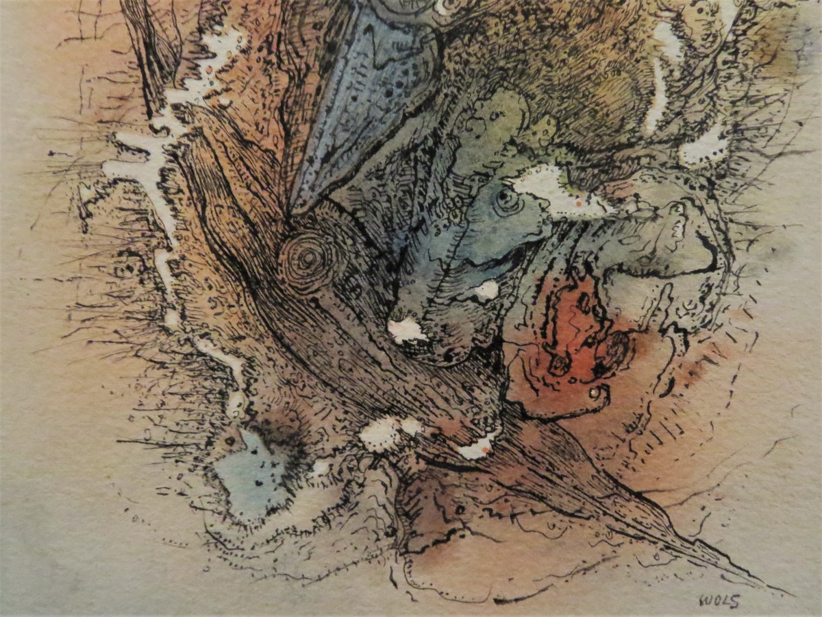 ヴォルス(Wols 1913-1951)はドイツ出身の画家、写真家。彼の絵画作品の