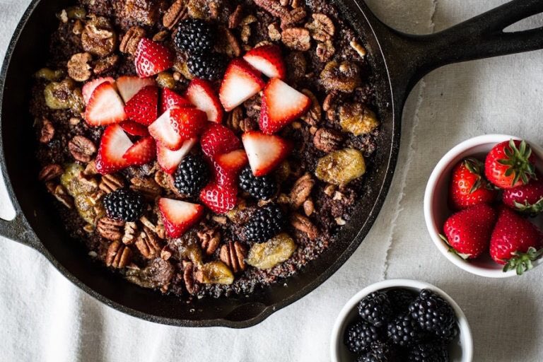 CastIronRecipes's tweet photo. QINOA BERRY BREAKFAST WITH COCONUT | Perfect to share with friends and family #breakfast #recipe  #berrry - https://t.co/uCDNenoE8z https://t.co/Di1U9b1USJ