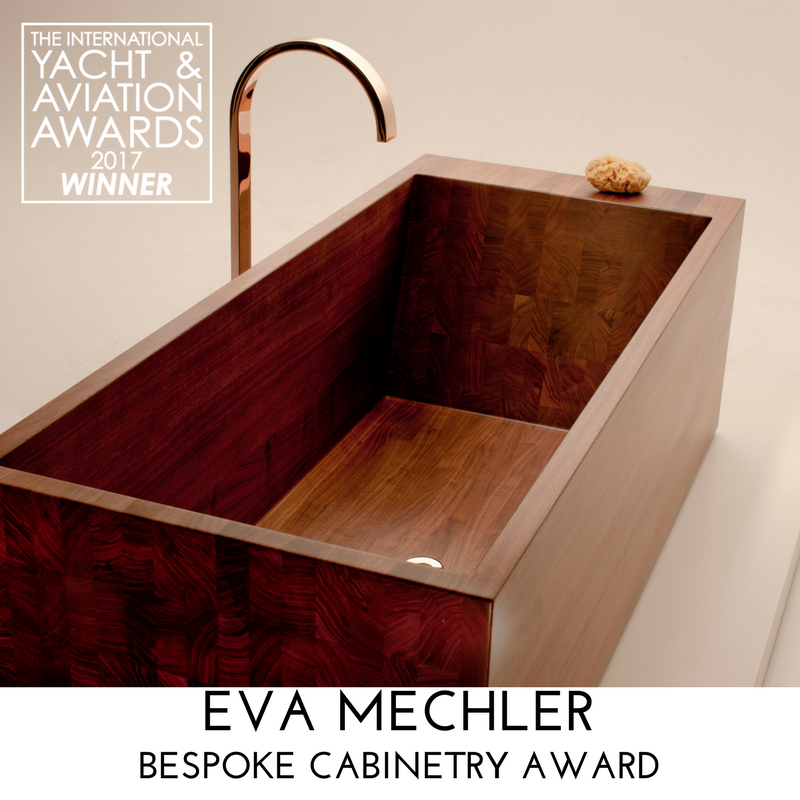 designetal's tweet photo. Congratulations @EvaMechler  Winner of Bespoke Cabinetry Award in The International Yacht &amp; Aviation Awards 2017 https://t.co/3gUEBnS5e8 https://t.co/bk3VQFDFmV