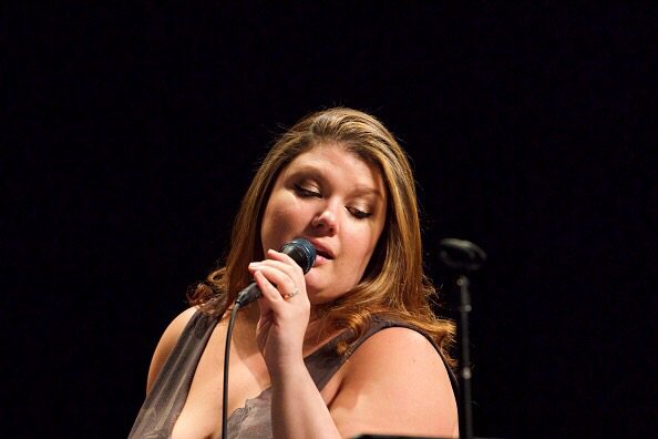 JaneMonheitFans's tweet photo. #janemonheit rehearsing with Symphonic Jazz Orchestra for #EllaFitzgerald's 100th Birthday. #ellafitzgerald100 #firstladyofjazz ❤️ https://t.co/vCJiMwwtHJ